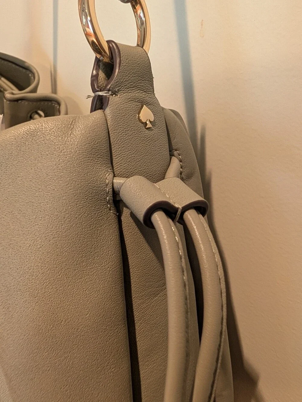 Kate Spade Pinch Shoulder Bag in Oyster Shell